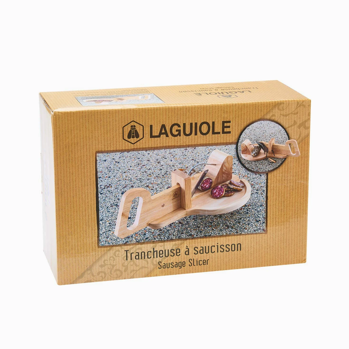 LAGUIOLE - Trancheuse à Saucisson et Charcuterie avec Plateau