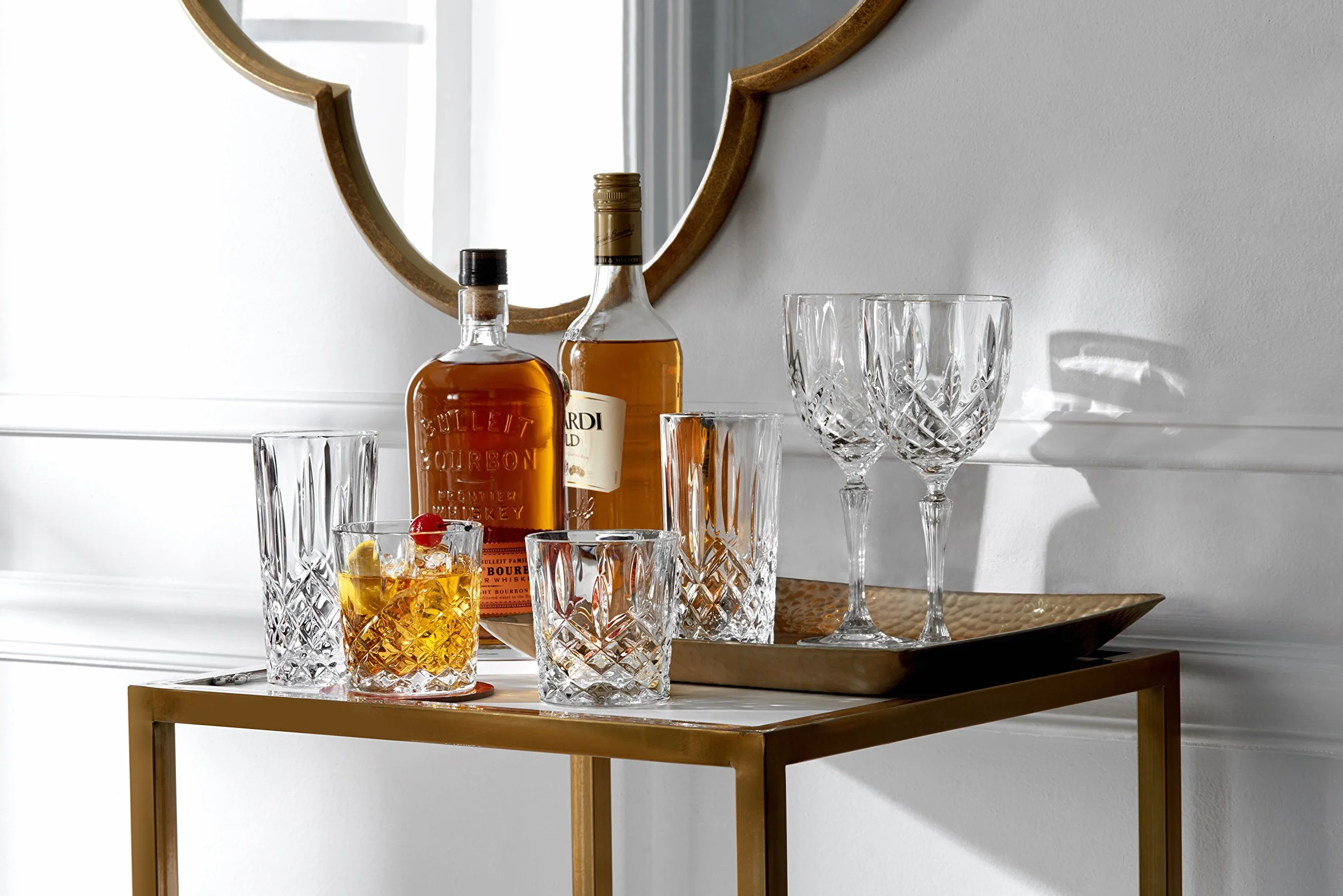 Waterford Crystal Markham DOF Lot, Set de 4, Transparent