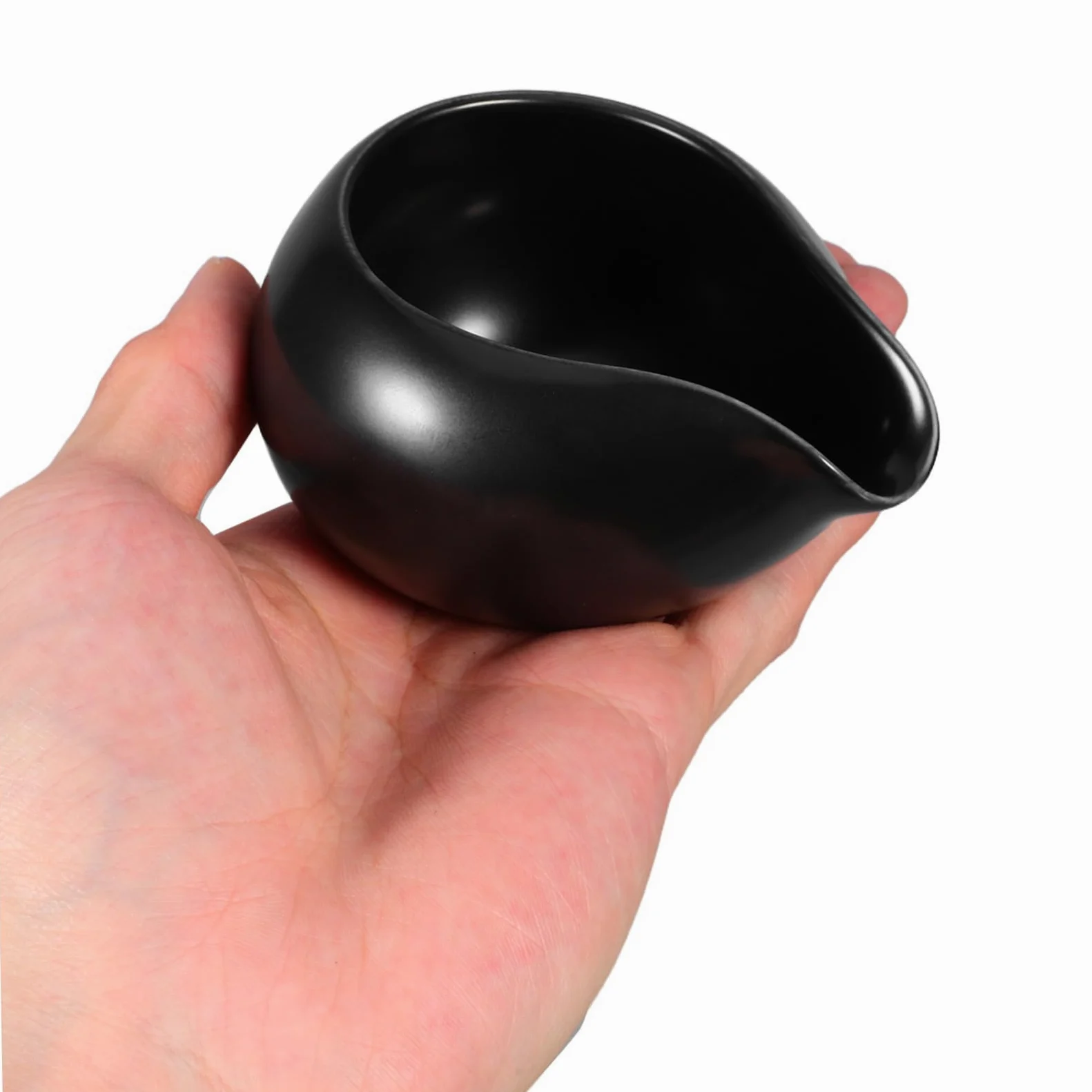 Cabilock Pot à Lait en Céramique Vintage Poignée Ergonomique et Fond Résistant à L'usure, pour Familles et Restaurants, Lot de 3 Pichets à Sauce Élégants