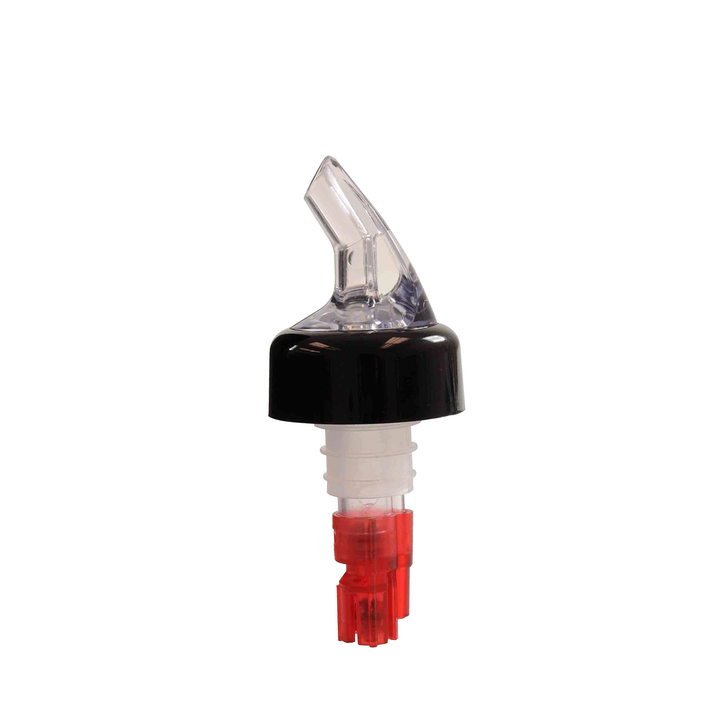 FSE PLPR100C Lot de 12 becs verseurs à liqueur avec col noir Compatible avec bouteille standard de 750 ml