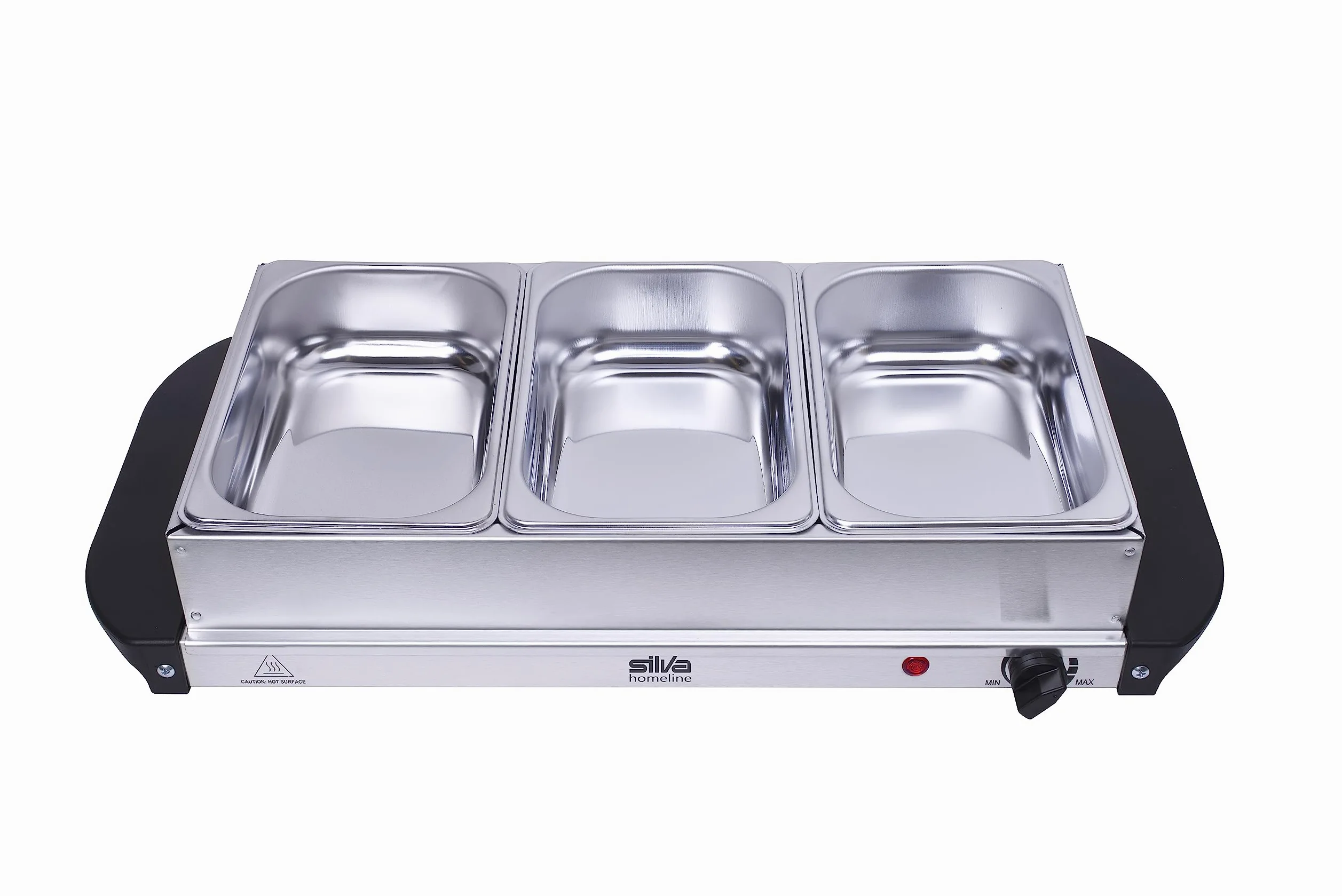 Stay Hot SH 3.1 Buffetwärmer & Warmhalteplate 2 en 1 200 W Idéal pour buffets, fêtes et familles
