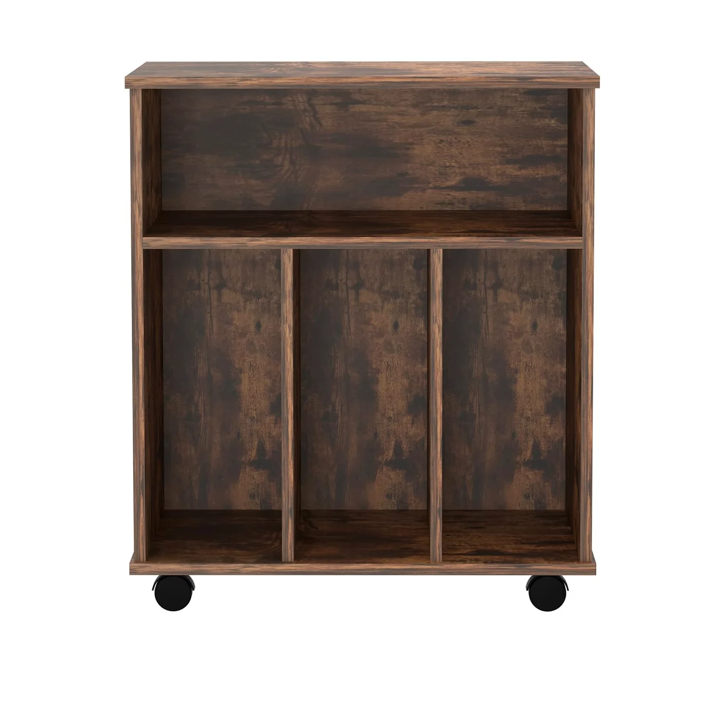 VDD Meuble de Rangement pour vinyles LP - bibliothèque - Rangement Magazines Livres disques