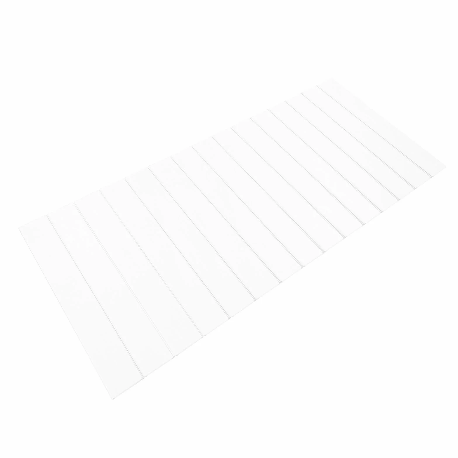 Housse de baignoire pliable, 160 x 70 cm, imperméable et résistante à la poussière, en PVC, isolation pour baignoire et spa, charge maximale 5 kg (blanc)