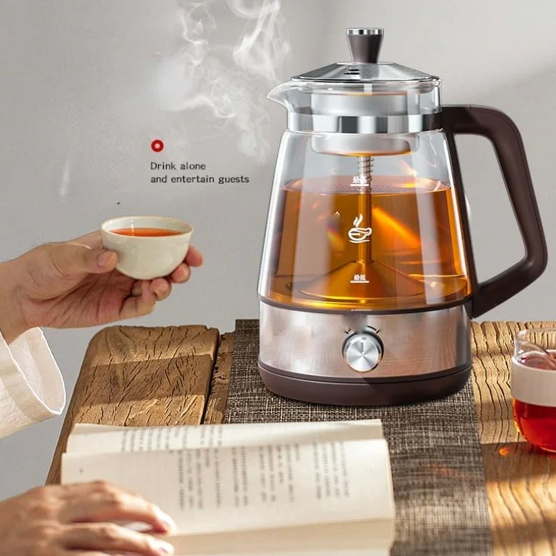 Bouilloire à Eau Chaude, Mini arroseur de Vapeur théière électrique Automatique Faire bouillir des ustensiles de thé Bouilloire électrique théièr