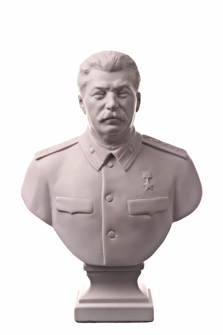 danila-souvenirs Buste/Statue en marbre du Leader Russe/soviétique Joseph Staline 16 cm