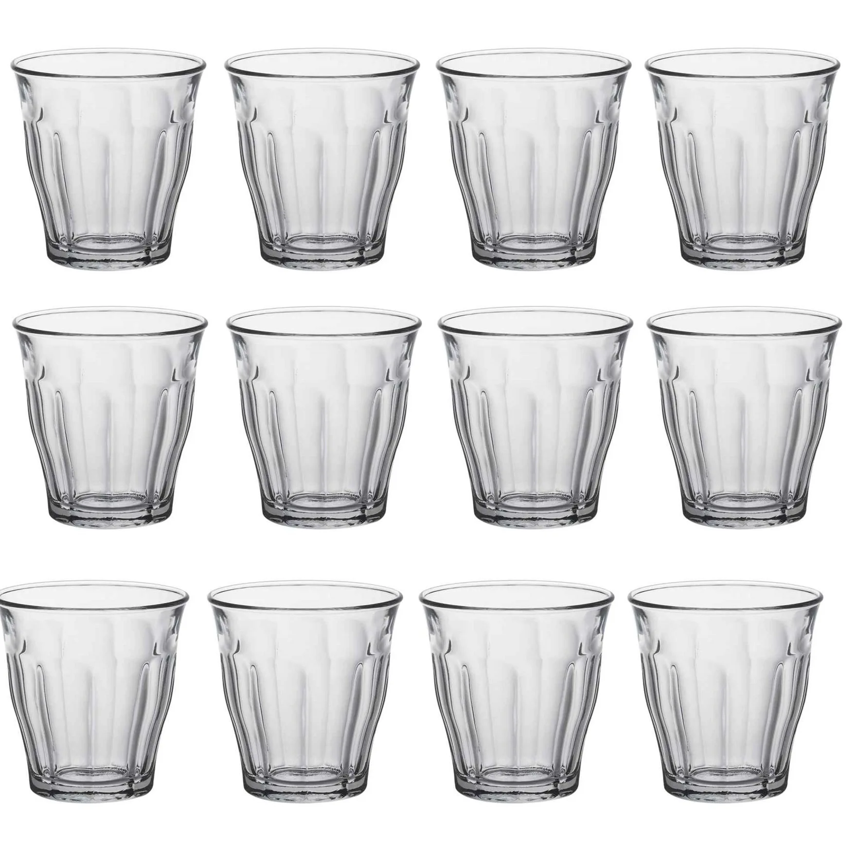 Duralex Verres è Shot/Expresso Picardie - 90 ML - Transparent - Lot de 12