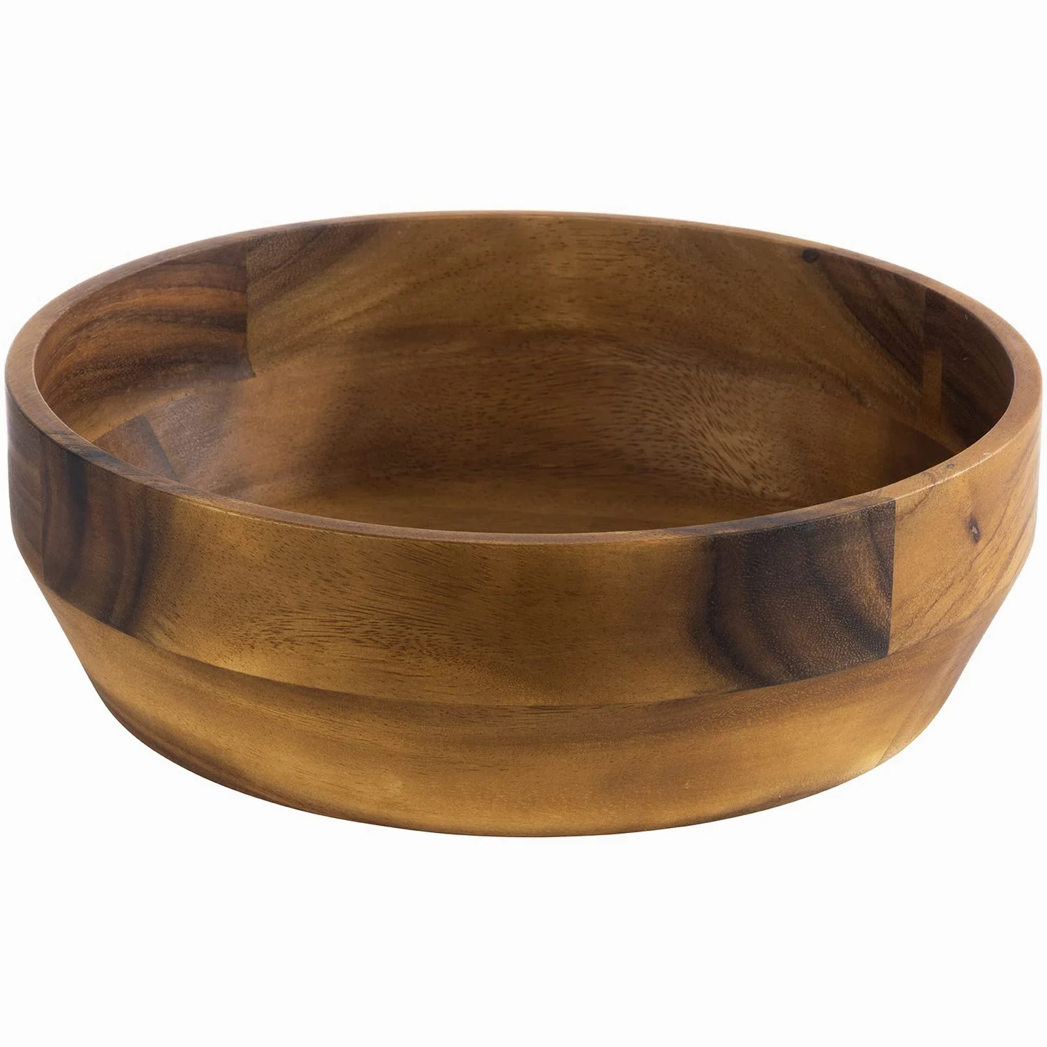 APS 796 ACACIA Bol en bois d'acacia pour collations, fruits, salade et co 27 x 8,50 cm