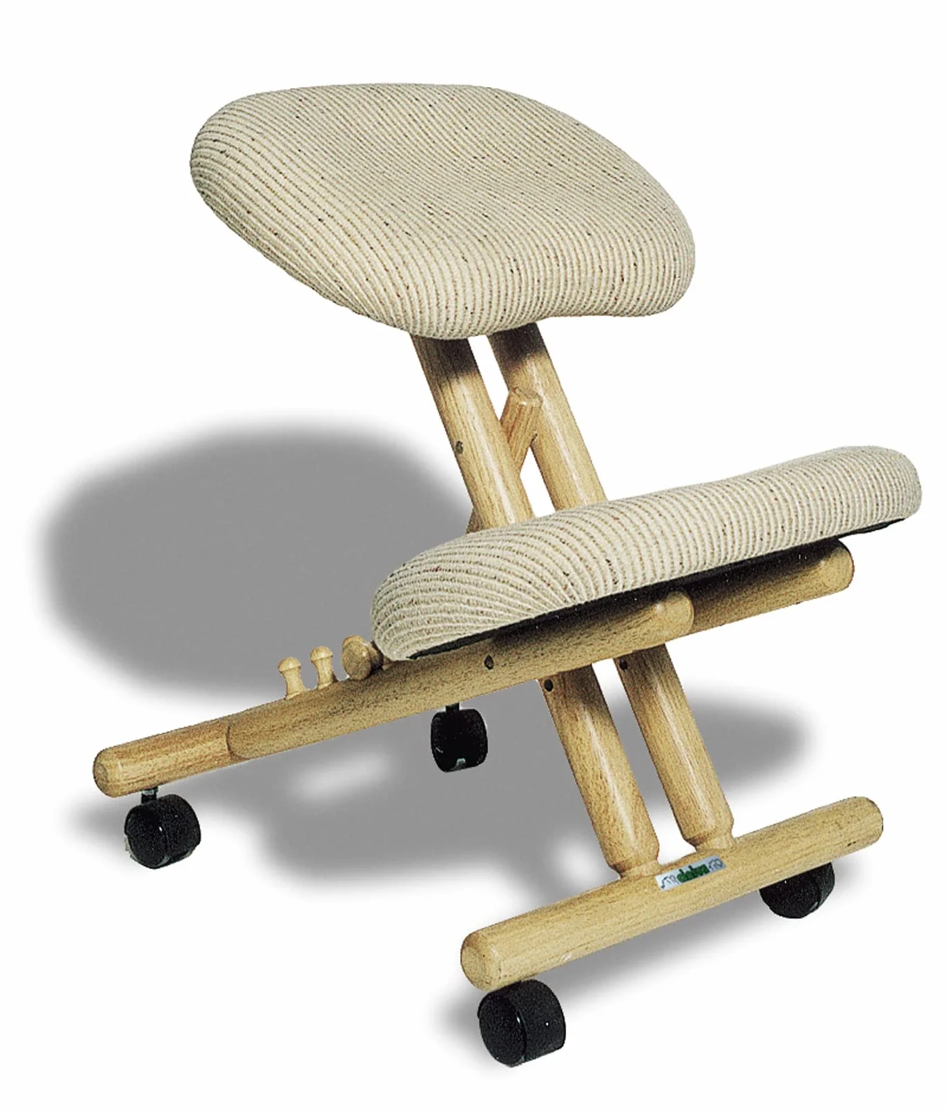 cinius Chaise Ergonomique Professionnelle sans Dossier Couleur Naturelle
