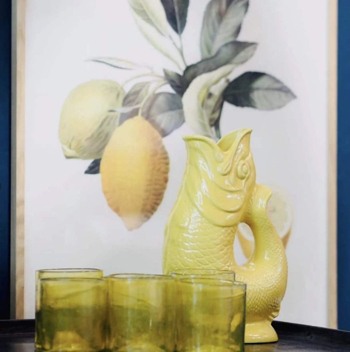 Gluckigluck - Carafe en céramique originale du Guggle Jug anglais