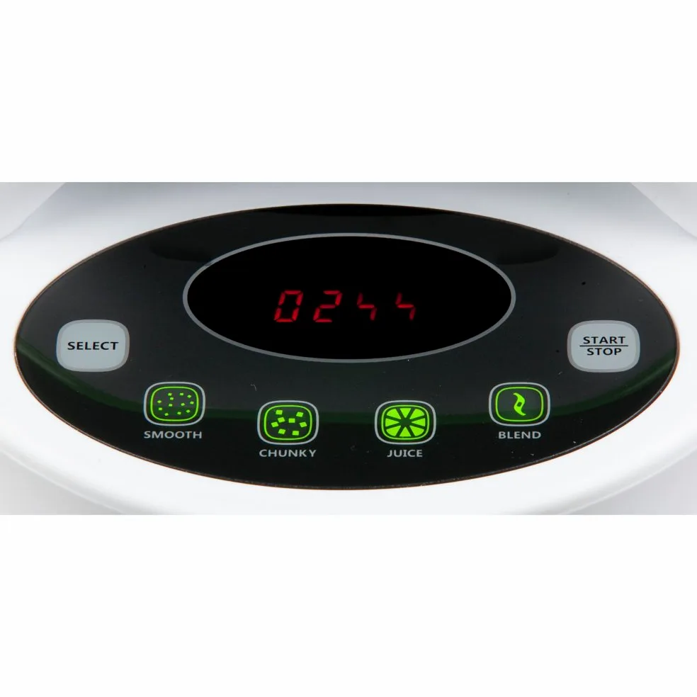 Domo Cuiseur à soupe XXL Easy pour préparer une soupe en 20 minutes – Sans effort DO499BL – Cuisiner une soupe très facile – Argenté/blanc/vert