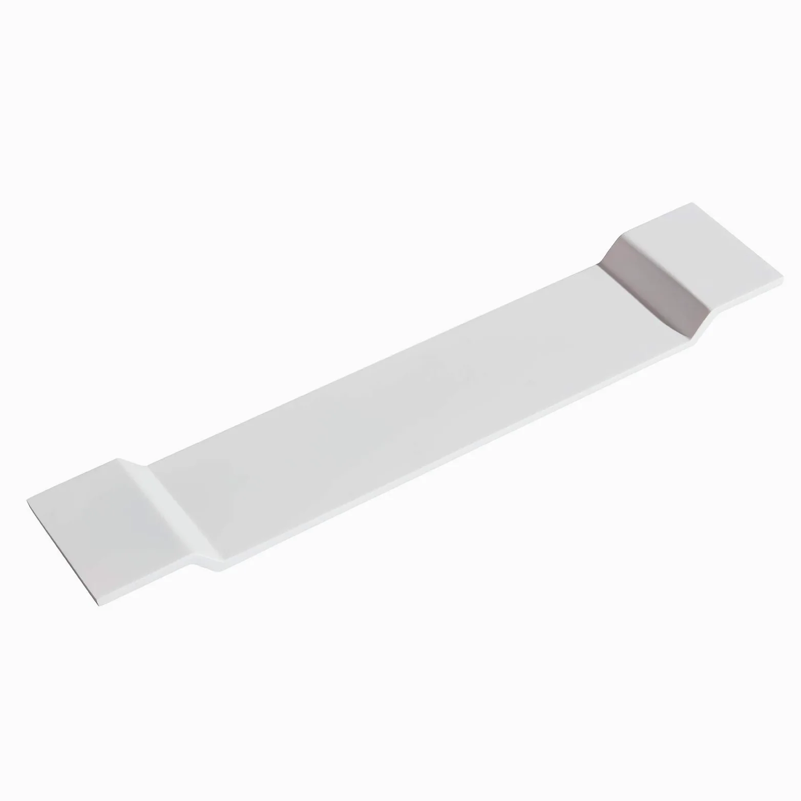 BERNSTEIN - Plateau de baignoire, Tablette Bain, Pont Baignoire en fonte minérale 85x16cm Blanc mat - PB4208