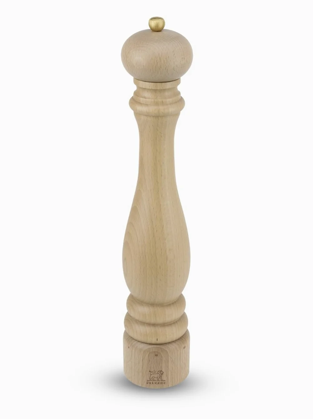 PEUGEOT - Moulin à Poivre Bistro Olivier 10 cm - Réglage Classique - En Bois d'olivier - Fabrication Française