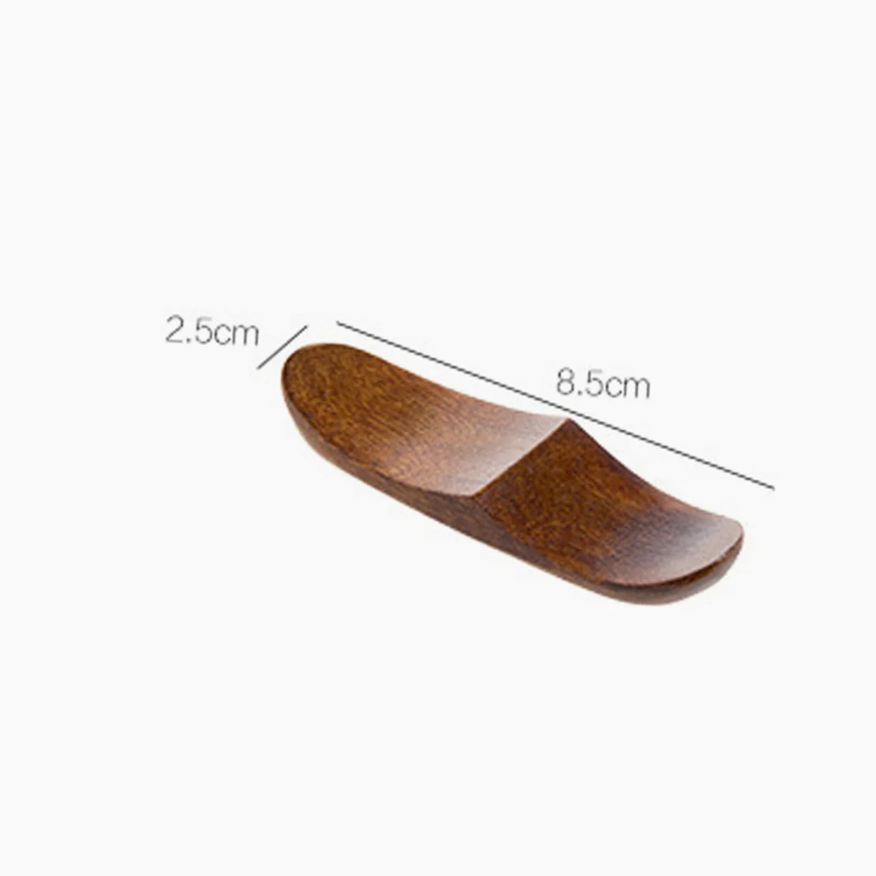 Repose-Baguettes, Supports pour Baguettes de Restaurant, Lot de 3, en Bois et pour ustensiles, 8,5 x 2,5 x 1 cm