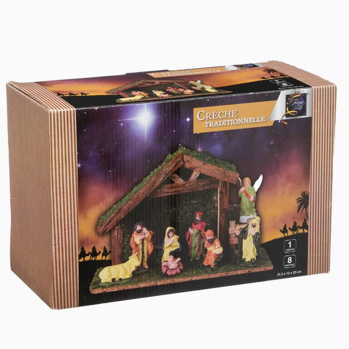 Crèche de Noël complète Saint-Isidor