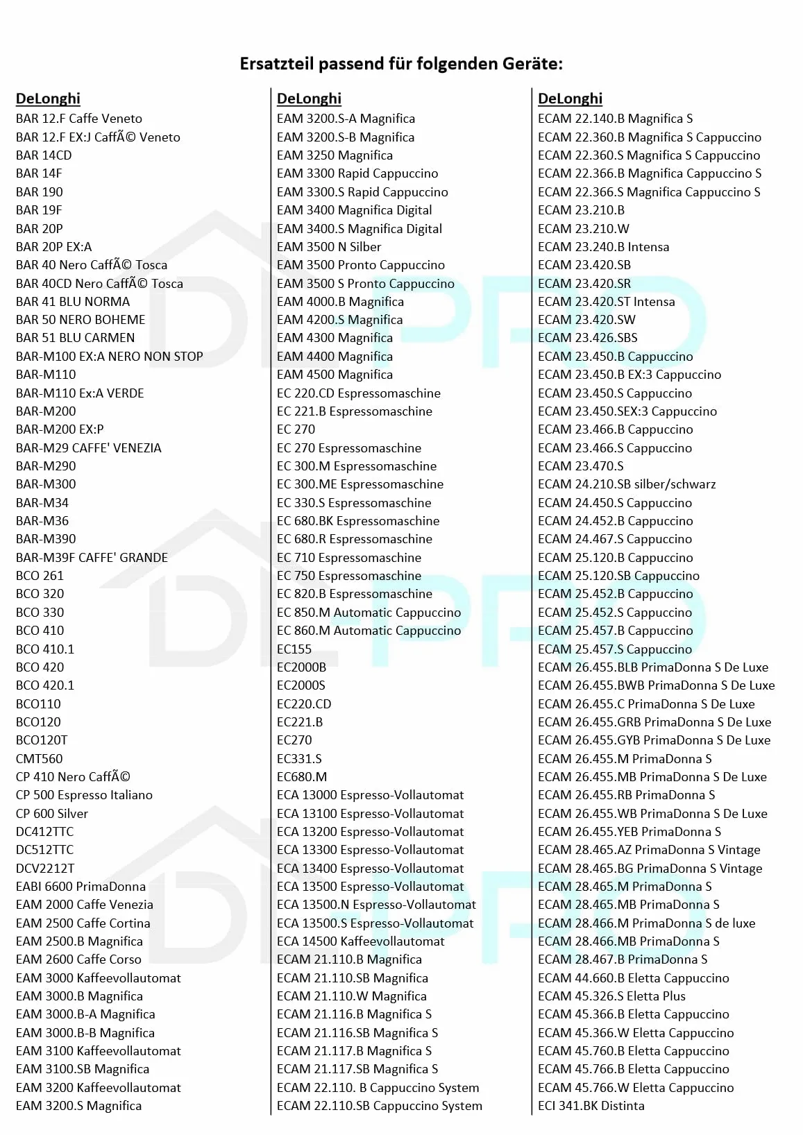 DL-pro Lot de 2 détartrants 500 ml pour machine à café DeLonghi 5513296041 SER3018 DLSC500 EcoDecalk avec brosse de nettoyage DL-pro pour machine à café automatique