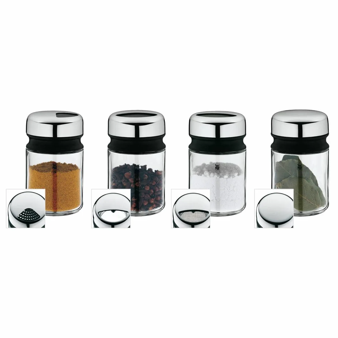 WMF Streuer/Dosen Set 4tlg. DEPOT 06.6158.6040