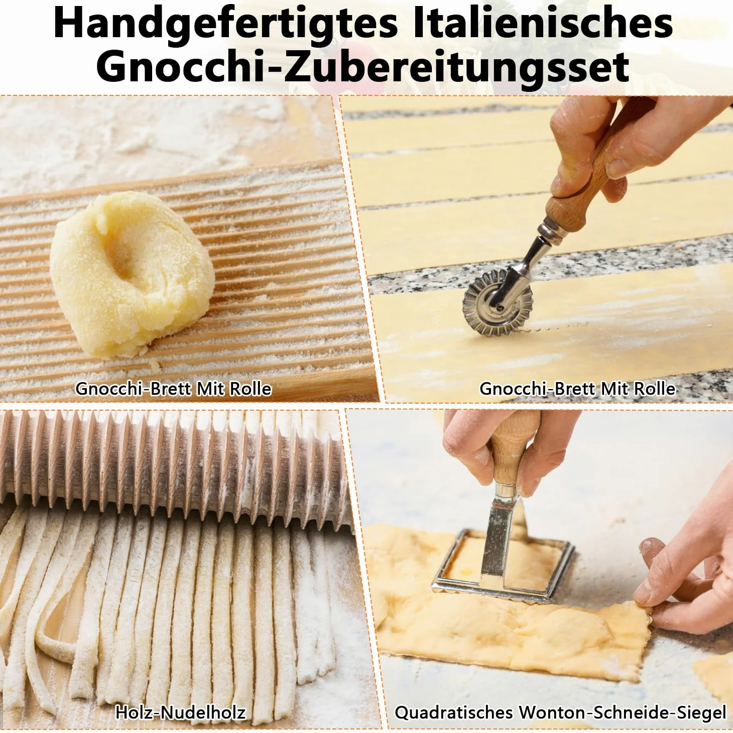 Lot de 12 machines à pâtes manuelles avec support de séchage des pâtes, rouleau à pâtes, planche à gnocchi, emporte-pièces pour ravioli, coupe-pâtes, kit de fabrication de pâtes