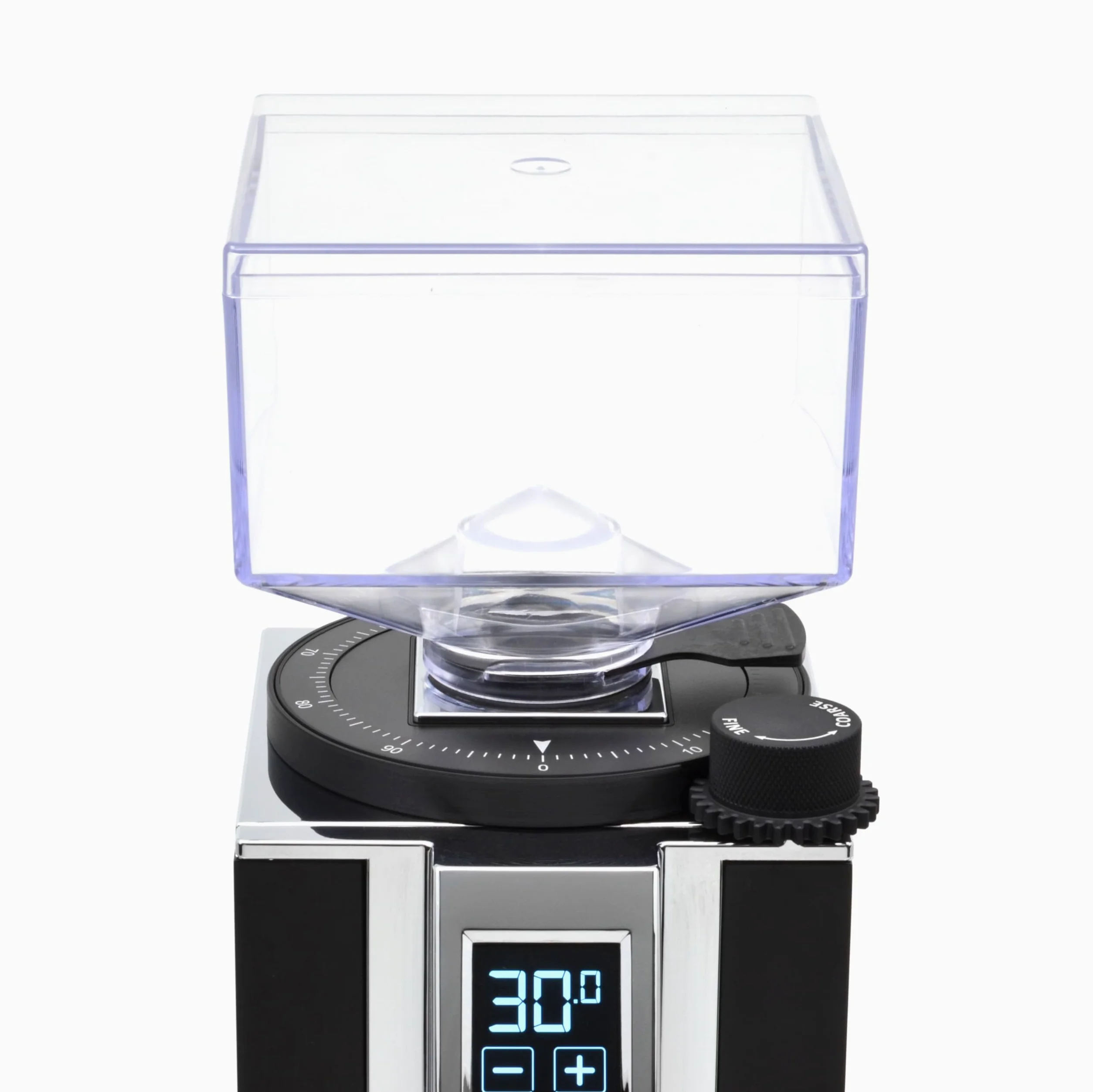 ARO Espresso Cadran de réglage du broyeur en aluminium pour Eureka Mignon - Bouton en aluminium massif - Réglages sans effort