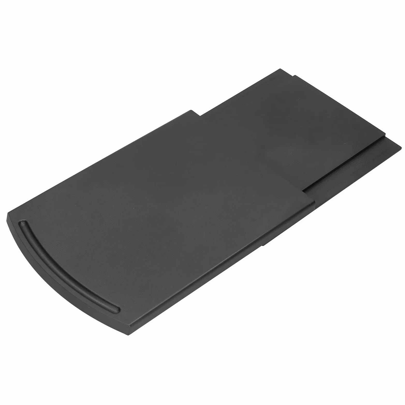 Tapis de Plateau Coulissant pour Machine à café, Support Mobile pour Appareil de Cuisine, Accessoire de Machine à café, Passe au Lave-vaisselle, Plateau de Retour en Noir