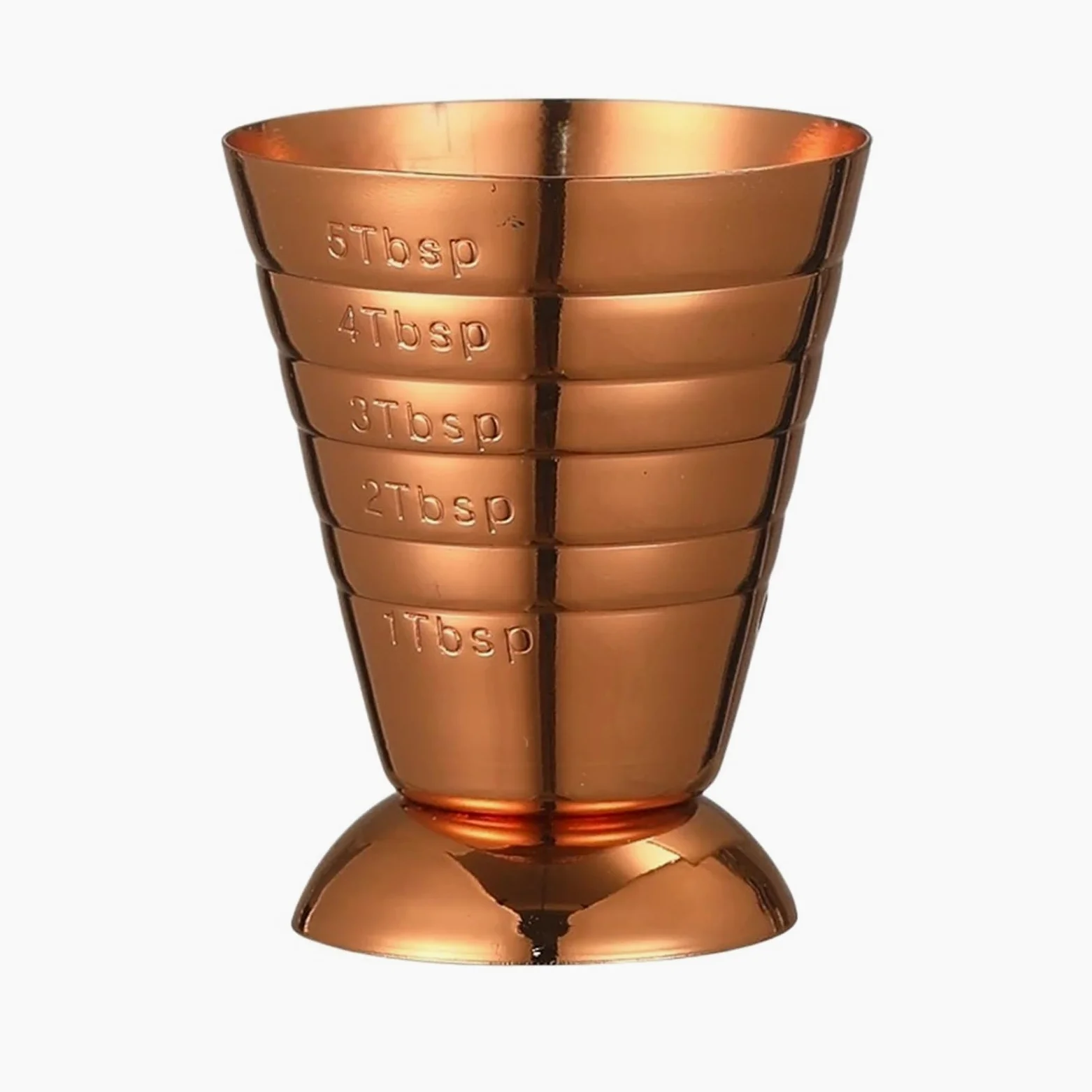 Cocktail Jigger Bar Mesure Niveau(Gold Plated)