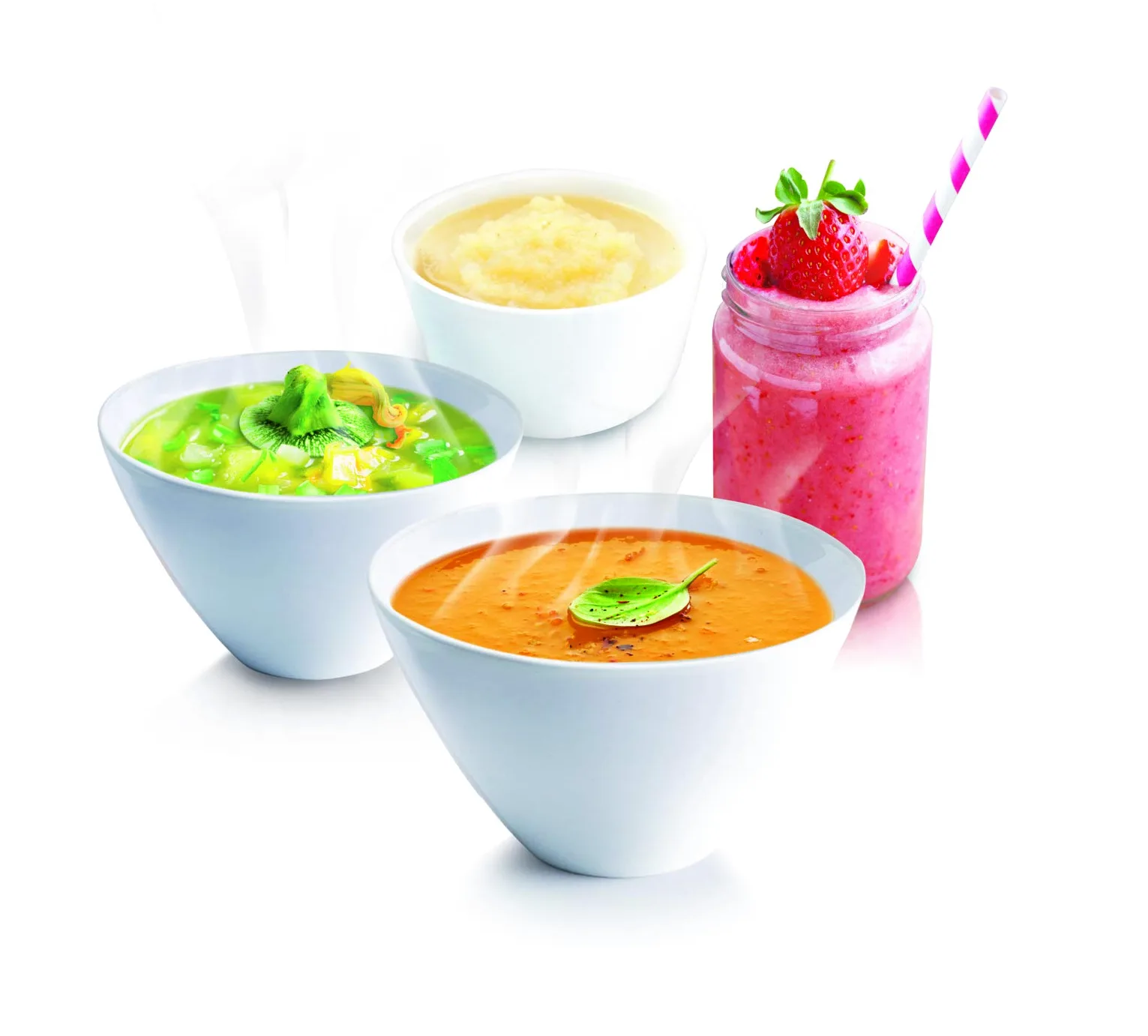 Moulinex Blender chauffant, Mixeur soupe, Puissance 1000 W, Capacité 1,2 L, 5 programmes automatiques, Double paroi, Maintien au chaud 40 min, Livret recettes, Easy Soup, Inox LM841B10