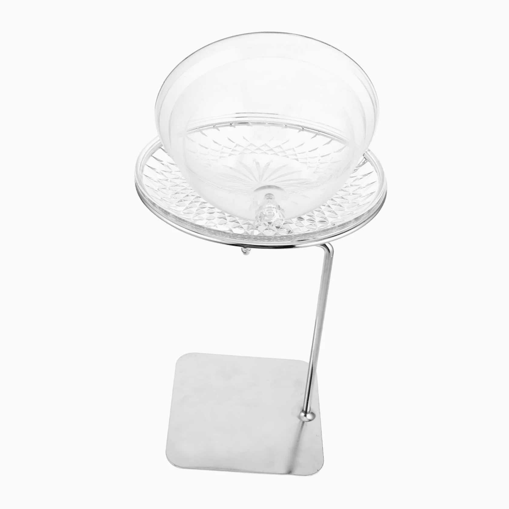 plat de fruits de cloche de fromage de dessert assiette à biscuits avec couvercle serveur de petit gâteau Stand de cupcake assiette de service pour la fête le fer Transparent