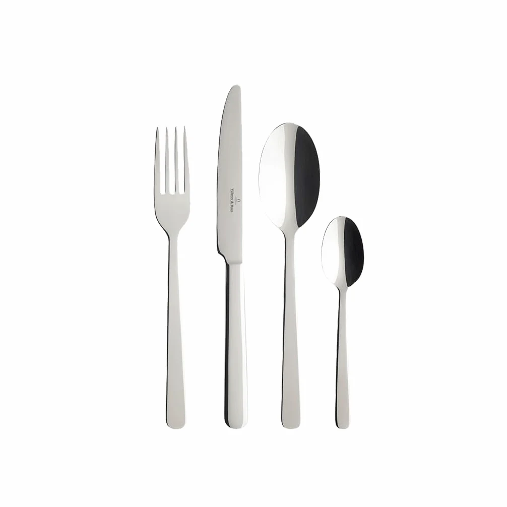 Villeroy & Boch Louis Couverts de table pour 6 personnes, 24 pièces, Acier inoxydable