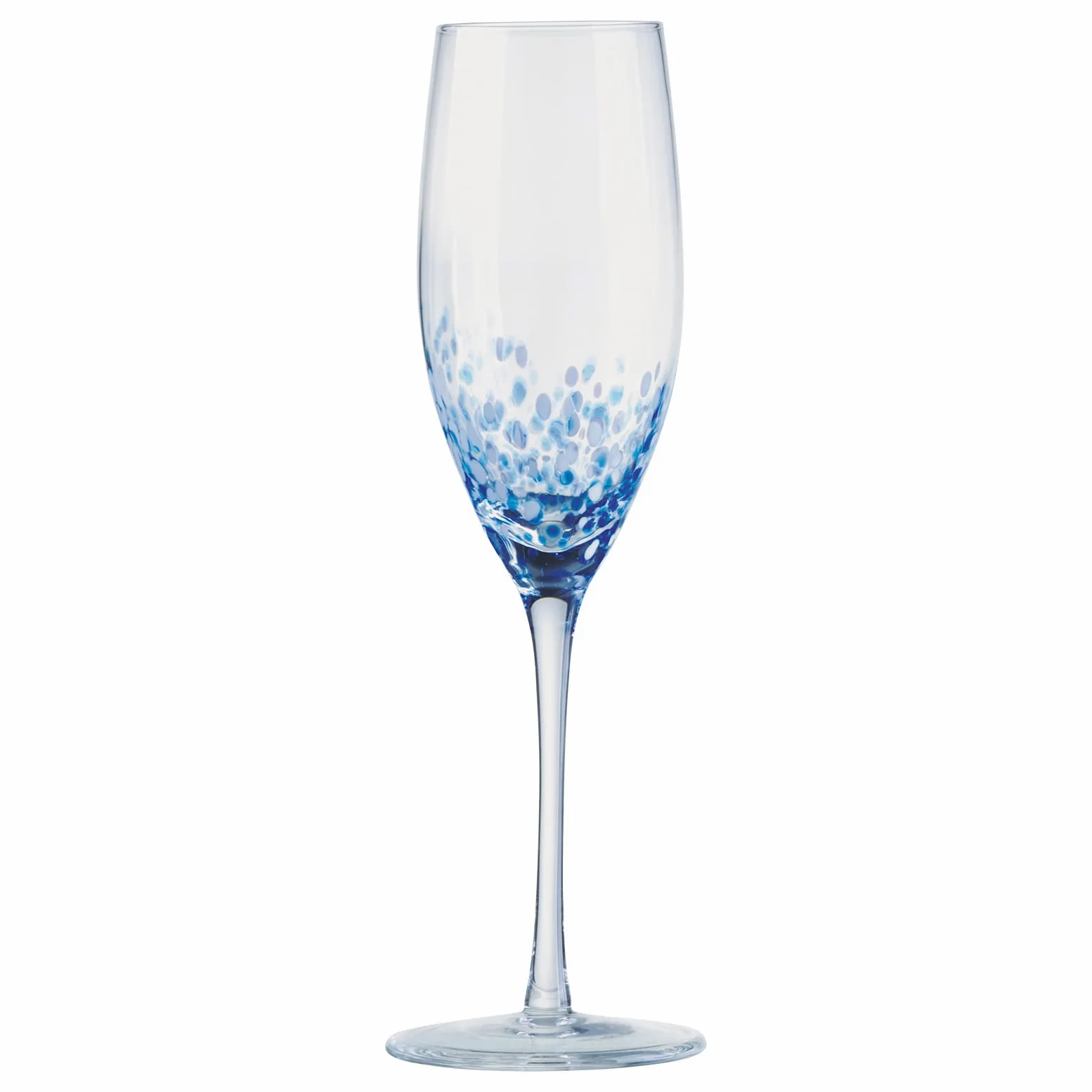 ASD10119 Flûte à mouchoir en verre, Multicolore