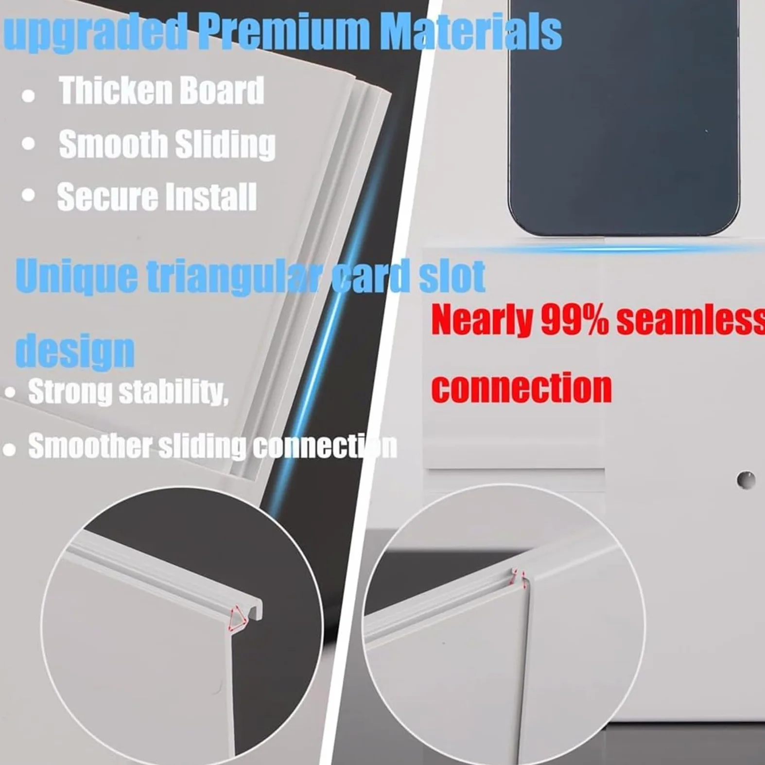 Kit Calfeutrage Climatiseur, Kit Fenêtre pour Climatiseur Mobile, 6 Pièces, 16 x 43-229cm avec Adaptateur de Tuyau d'Évacuation d'Air 15cm, Calfeutrage Fenêtre pour Climatiseur Mobile