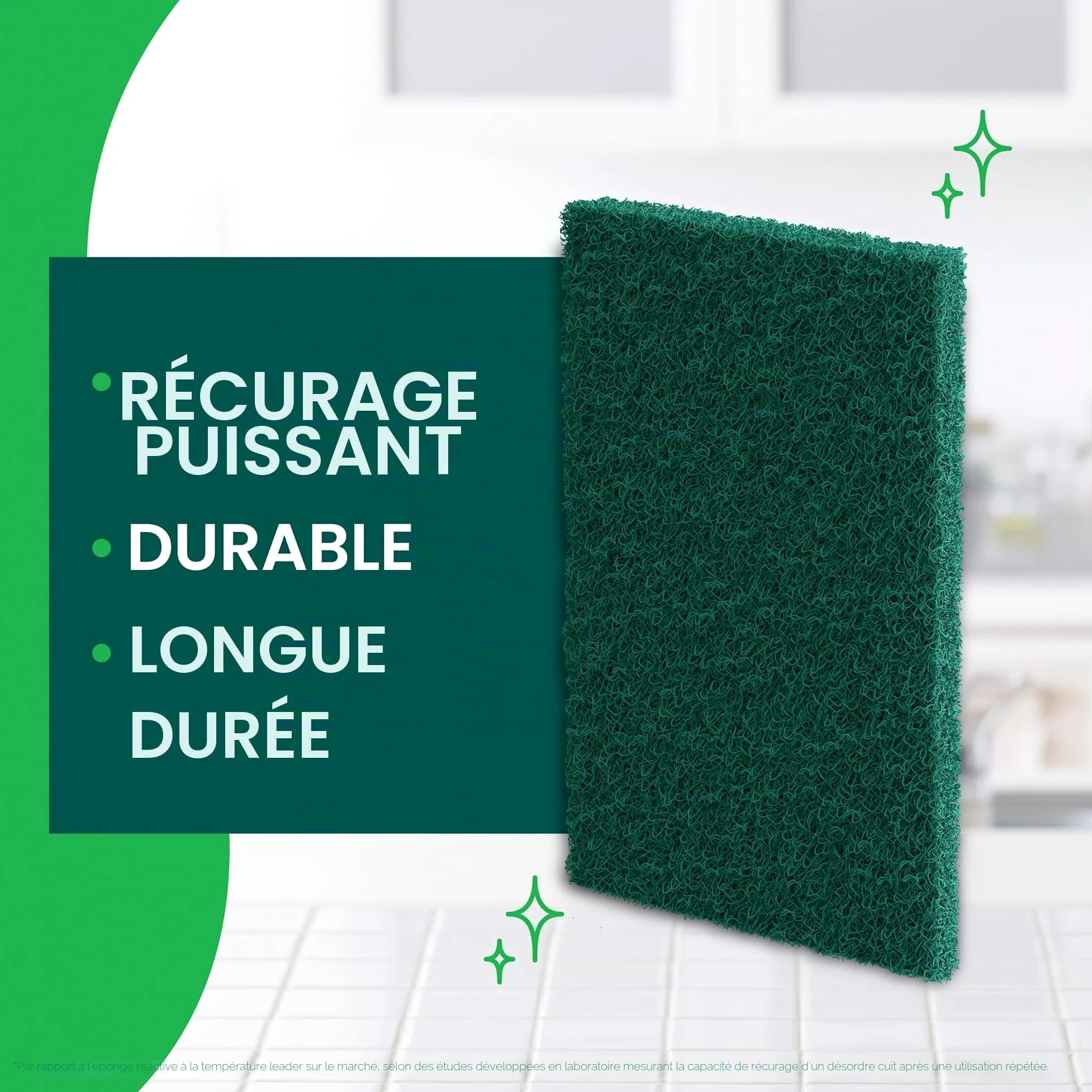 Scotch-Brite Lot de 30 tampons à récurer Robustes pour Cuisine et Nettoyage de la Vaisselle
