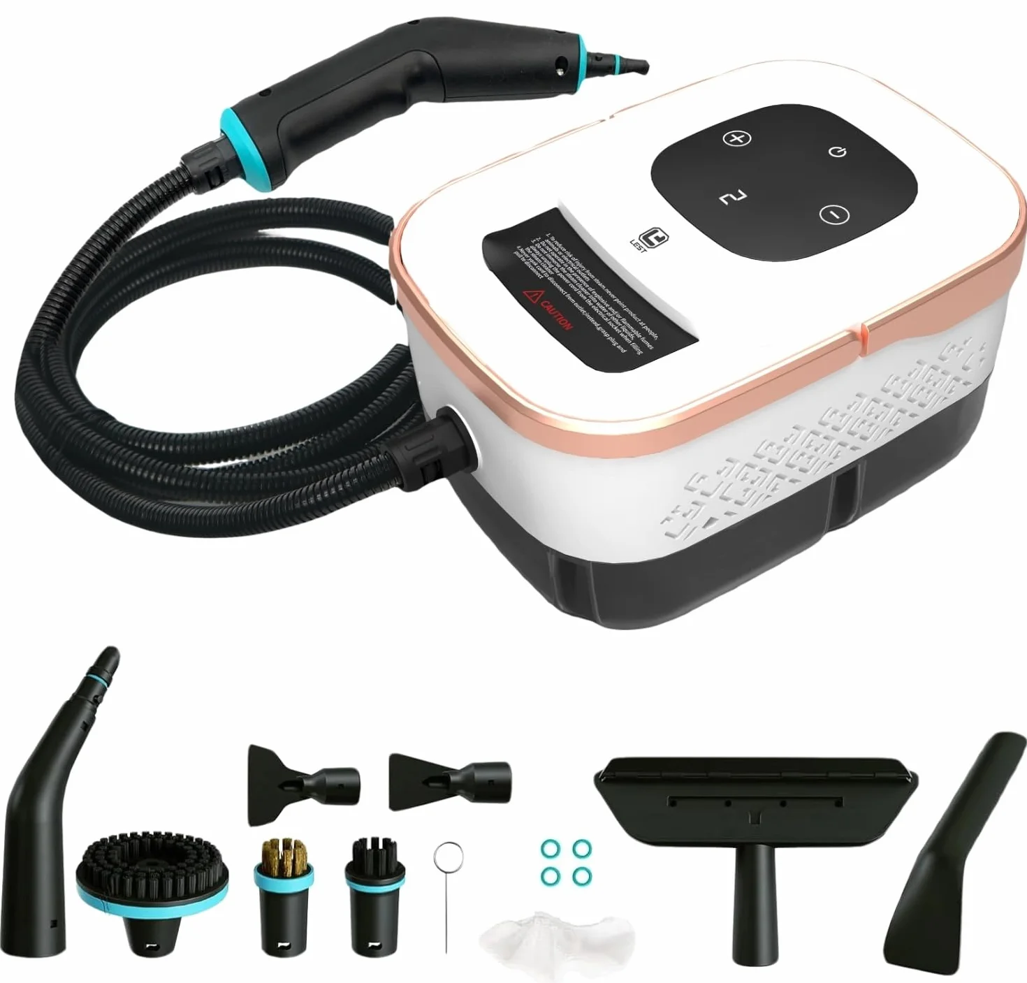 Nettoyeurs Vapeur éLectriques, Portable Nettoyeur Vapeur Pour Canapé Vitre Maison Nettoyeur Vaporisateur Appareil Vapeur a Main, 6 Niveaux,1500w