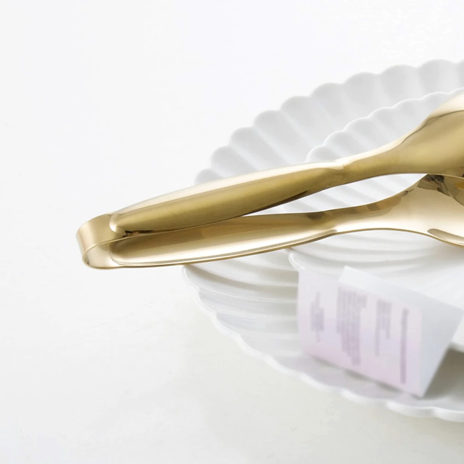 Pinces Alimentaires en Acier Inoxydable, ustensiles de Cuisine dorés et argentés, Outils de Cuisine en Libre-Service, Pinces pour Barbecue