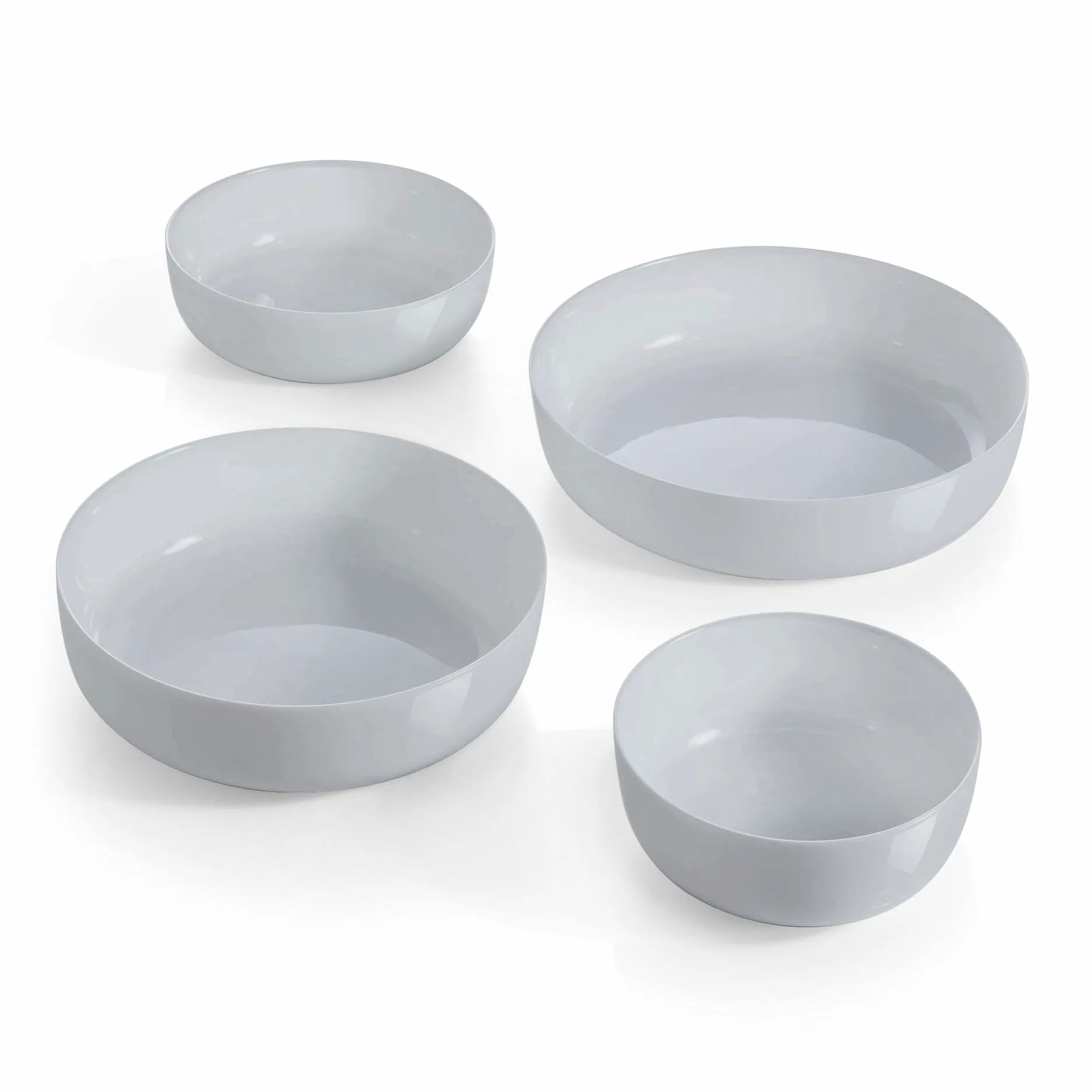 Set de 4 plats à four ronds 30, 26, 22 et 18cm Smart Cuisine Diwali Granit Luminarc