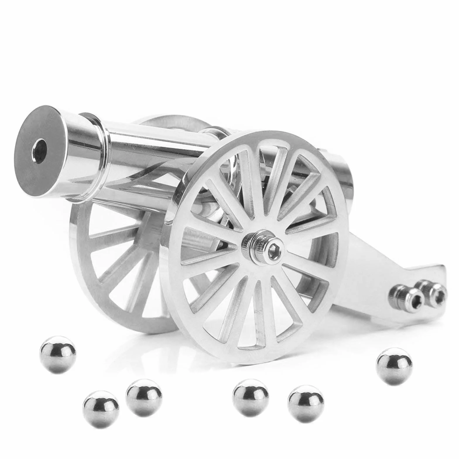 Zhou-long Mini modèle de canon Napoléon réplique en métal pour décoration de bureau et objets de collection