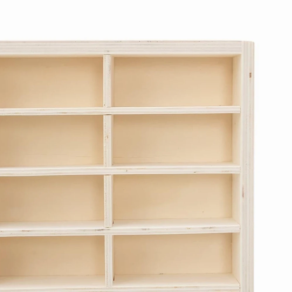 vidaXL Vitrine de Collection en Bois avec 56 Compartiments 40 x 4,5 x 60 cm