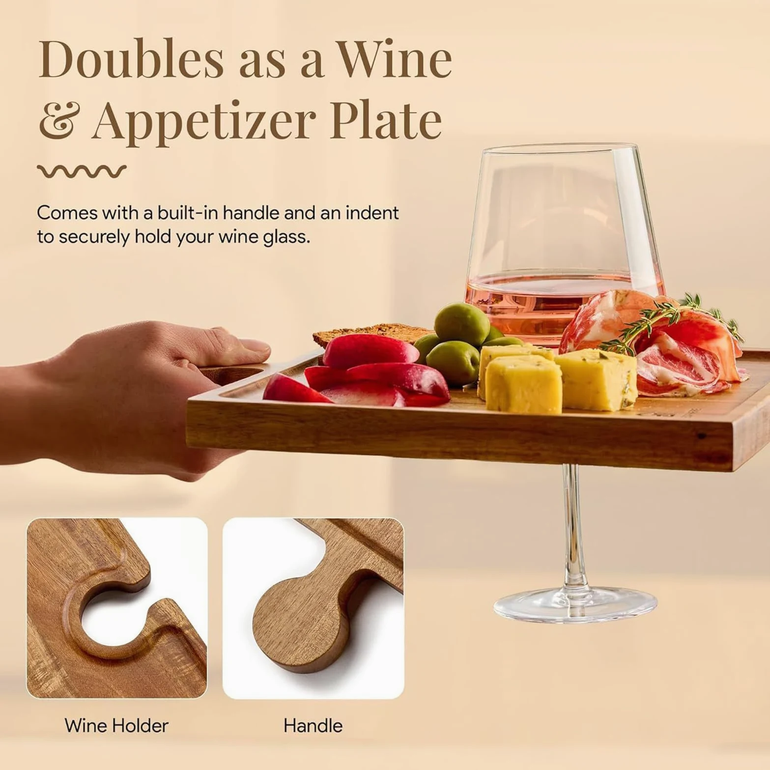 Ensemble De Planche À Fromage Plateau de Service en Bois Puzzle 4 Pièces | Set De Planches À Charcuterie Pour La Et La Maison Pour La , L'Hôtesse, La Cuisine, Les Fêtes, Les Mariages, Les Vacances
