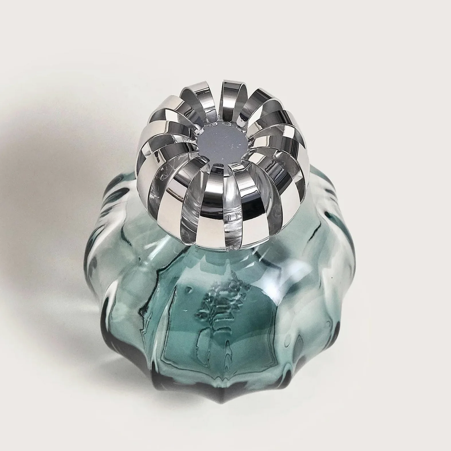 MAISON BERGER - Coffret Lampe Berger Corali avec Recharge Parfum 250ml, Prête à l'emploi - Parfume et Purifie - Diffusion Fine, Homogène et Longue Durée (Vert)