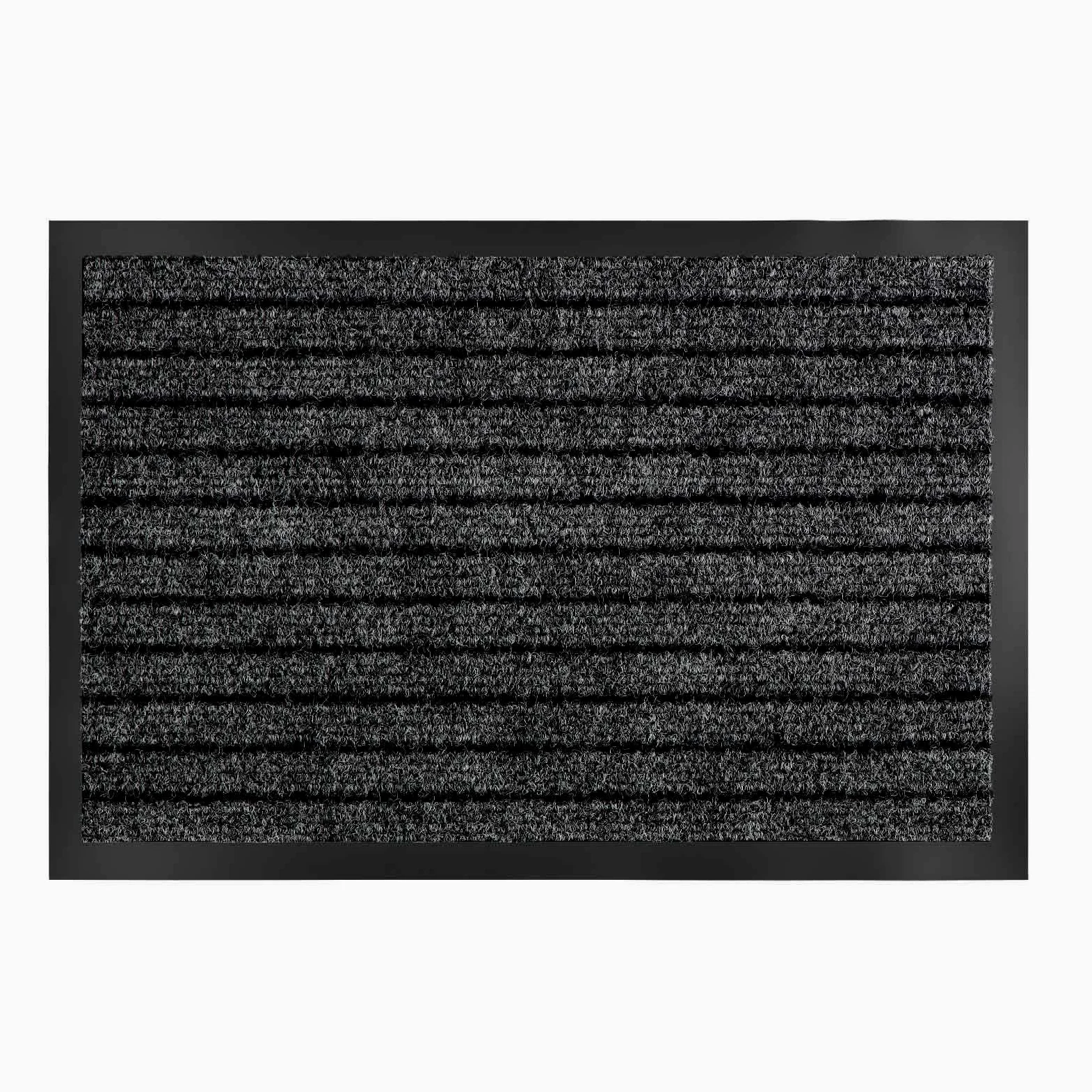 Floordirekt Paillasson Dura | Robuste et résistante | De nombreuses tailles et couleurs | Paillasson antidérapant pour intérieur et extérieur (Anthracite, 150 x 180 cm)