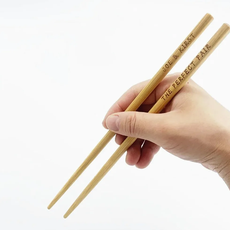 Lot de 50 baguettes personnalisées avec nom, lettrage personnalisé pour mariage, baguettes personnalisées
