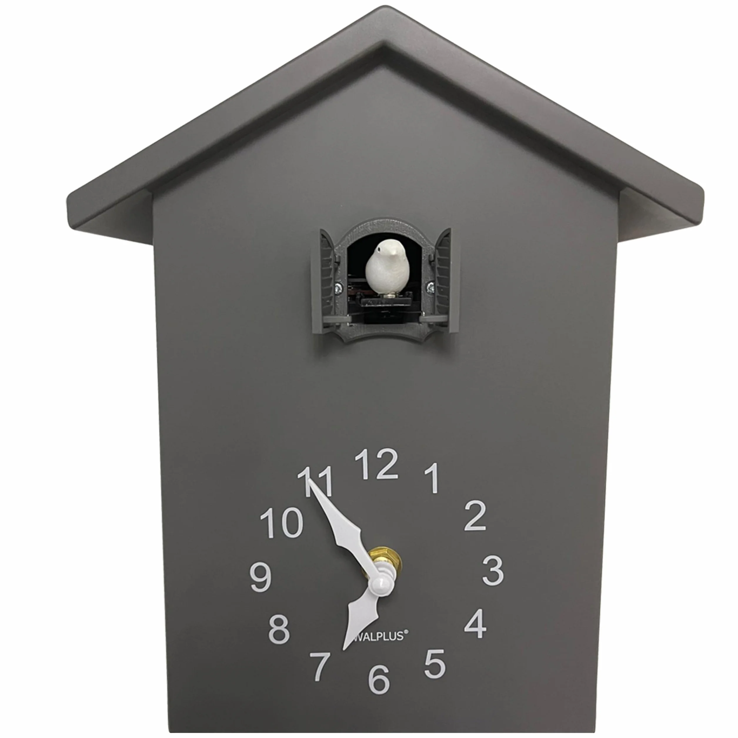 WALPLUS Horloge Coucou Foret Noire Carillon Horaire Horloge Coucou en Bois Volume Réglable Mouvement à Quartz Pendules à Coucou pour la Maison Bureau Décoration