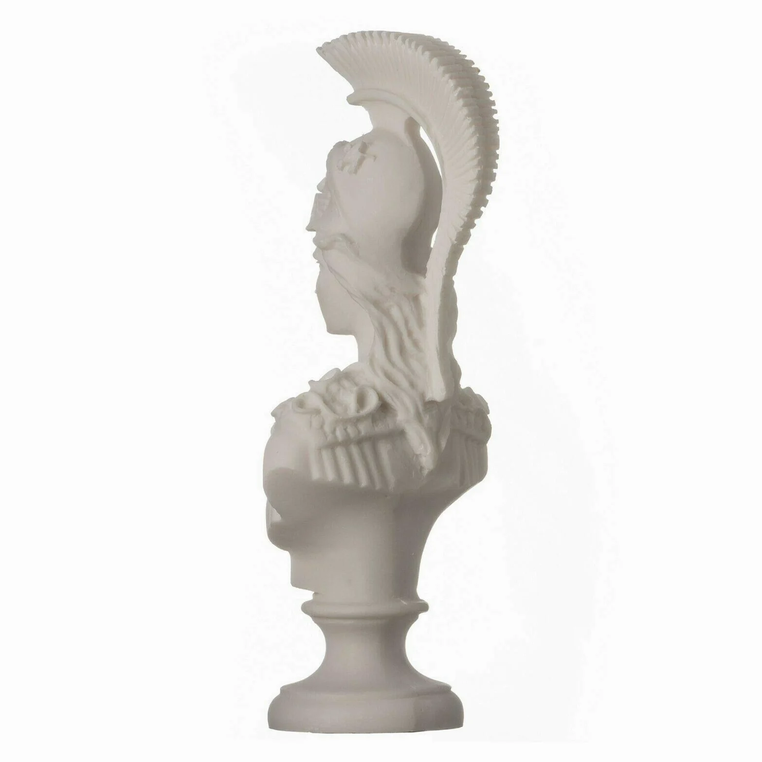 BeautifulGreekStatues Athena Pallas Sculpture Buste Minerva déesse grecque ancienne Albâtre 20 cm