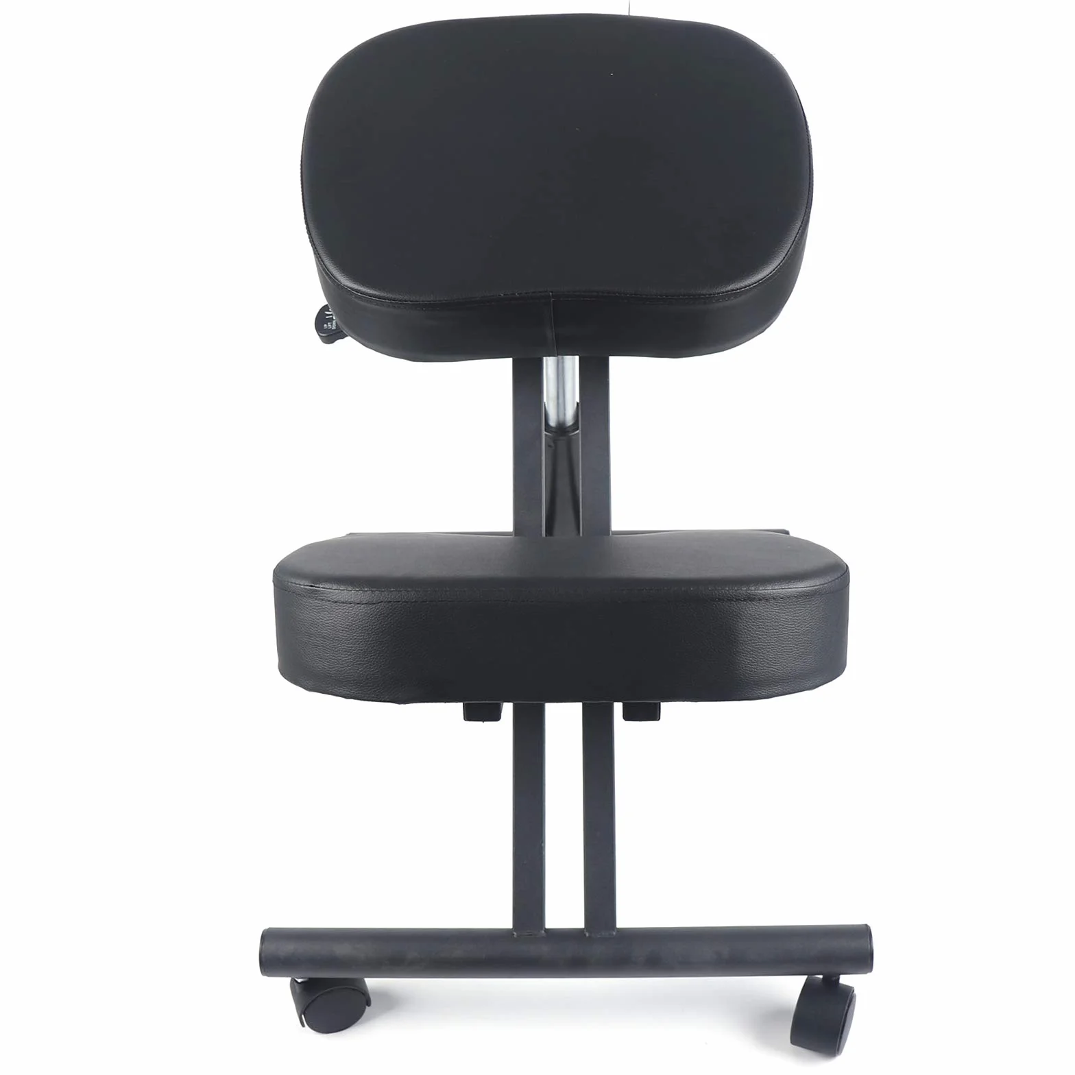 Chaise genoux avec roulettes - Ergonomique - Pour ordinateur - Tabouret de santé - Hauteur réglable de 50 à 60 cm - Orthopédique - Pour soutenir vos genoux et tibias