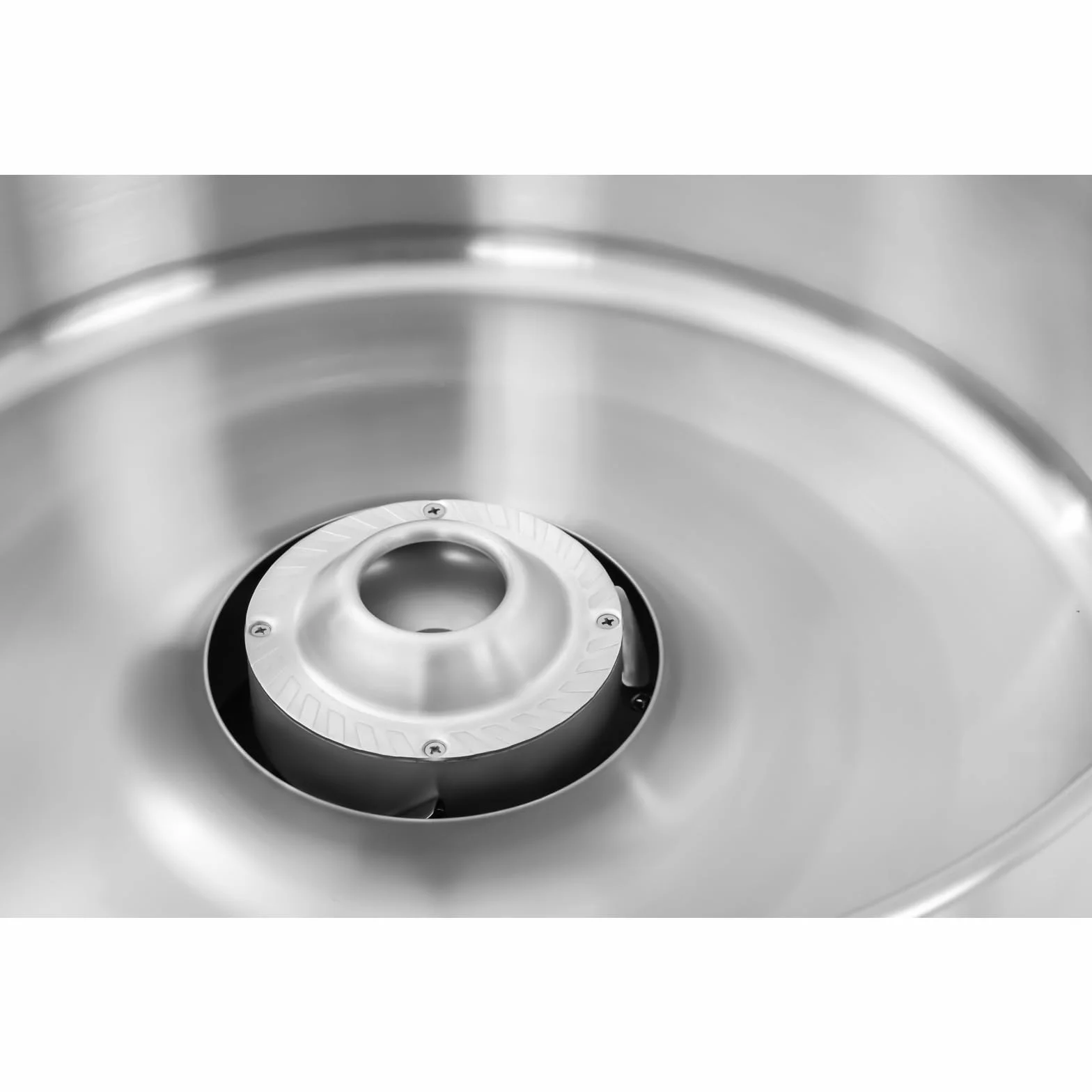 Royal Catering Machine à Barbe à Papa Professionnelle RCZK-1200E (diamètre de la cuve 52 cm, 1 200W, rendement horaire 1 portion/30-60 s, 52x52x50cm, avec Couvercle de Protection)