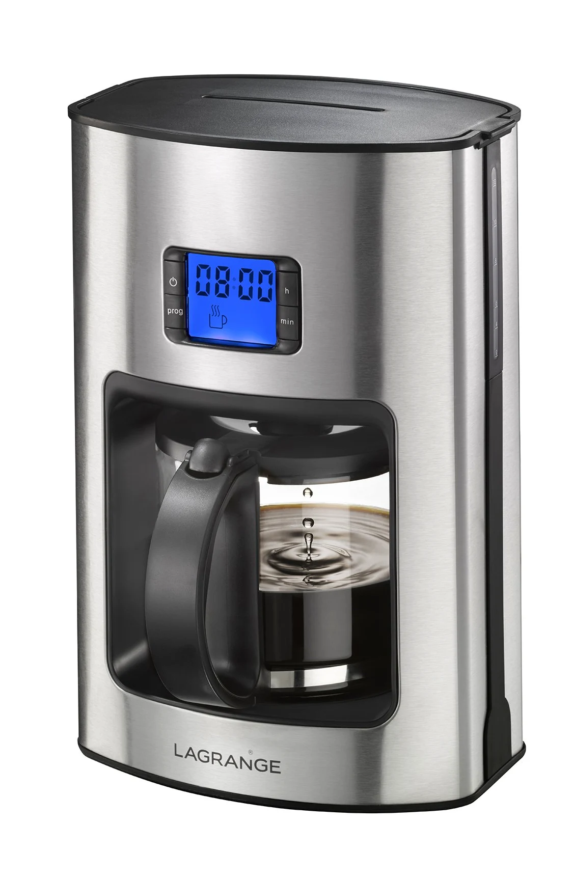 LAGRANGE 529 001 Naos Cafetière Filtre Inox 23,4 x 17,2 x 32,6 cm