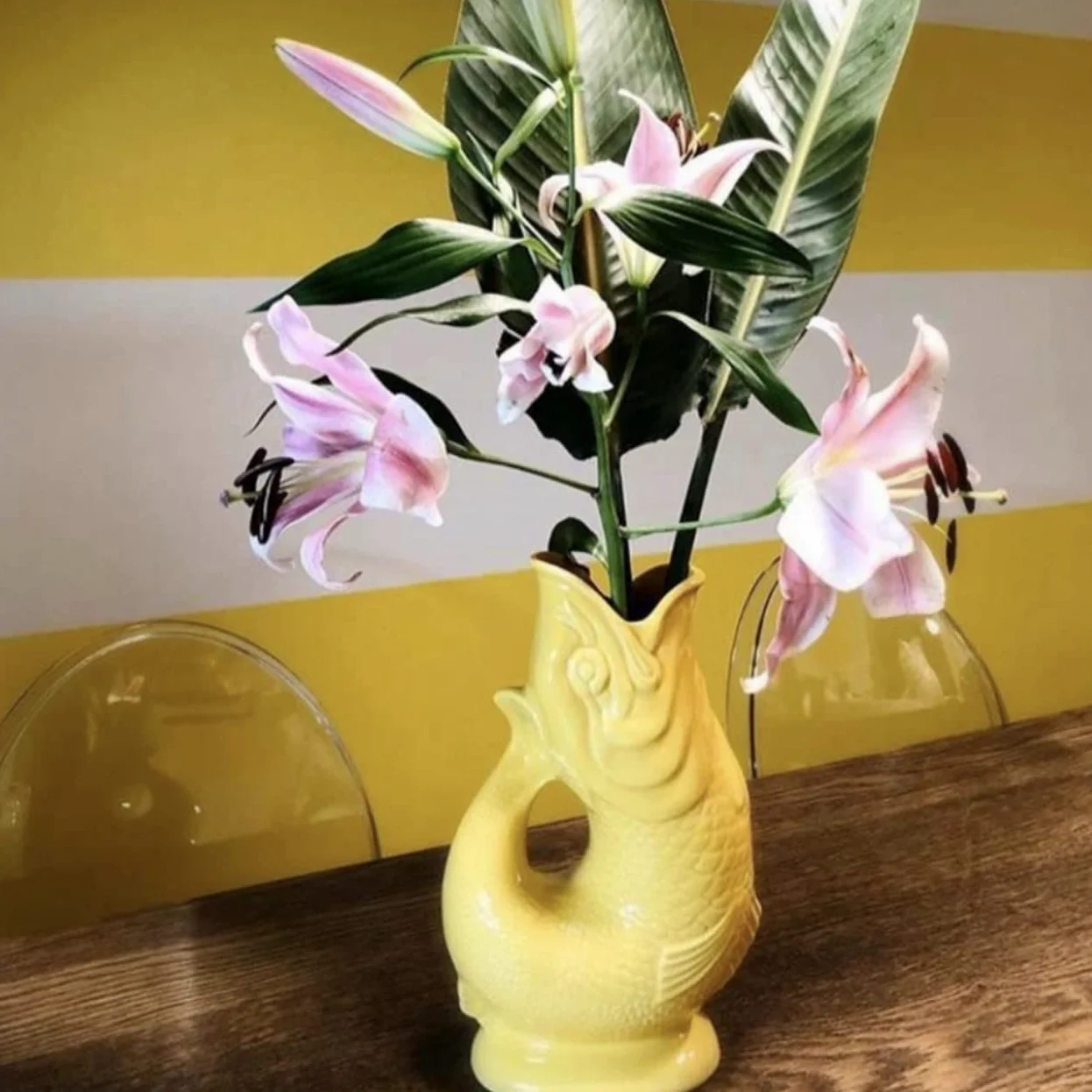 Gluckigluck - Carafe en céramique originale du Guggle Jug anglais