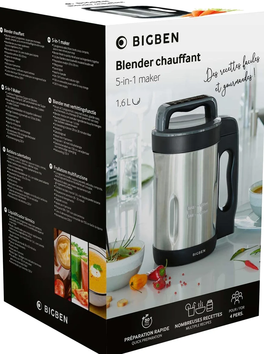 Blender chauffant gris Bigben Interactive
