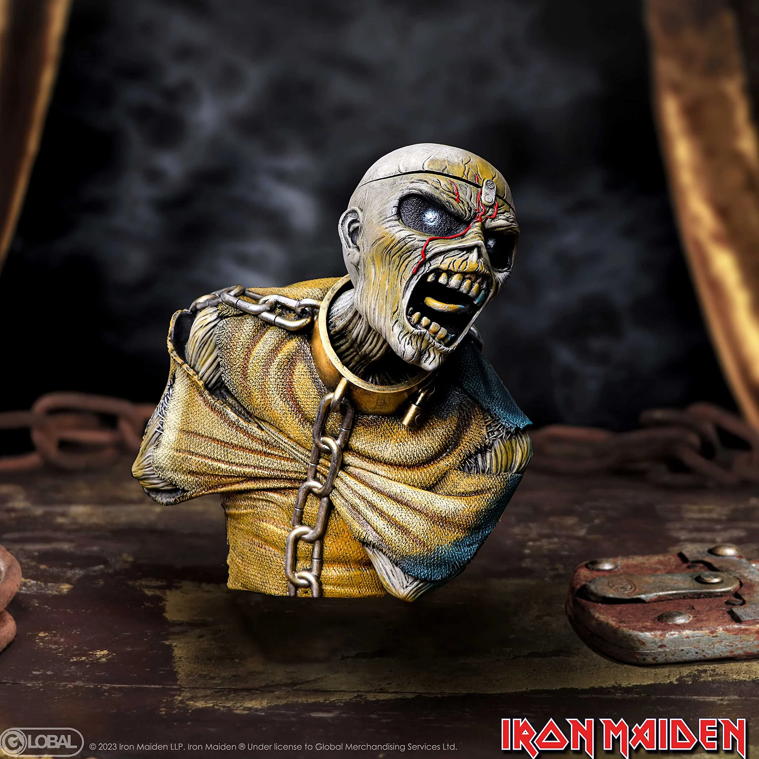 Iron Maiden: Iron Maiden Piece Of Mind Bust Box (Small) 12cm