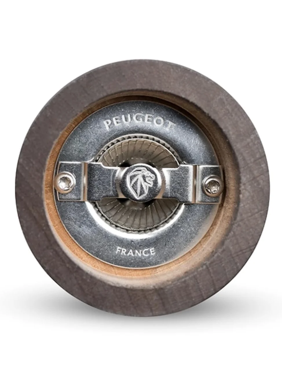 PEUGEOT - Duo Paris - Moulin à Poivre + Moulin à Sel 18 cm - Réglage Classique - Innovation Sel Glace, Mécanisme Zirlion - Bois Revalorisé Labellisé PEFC - Fabrication Française - Coloris Chocolat