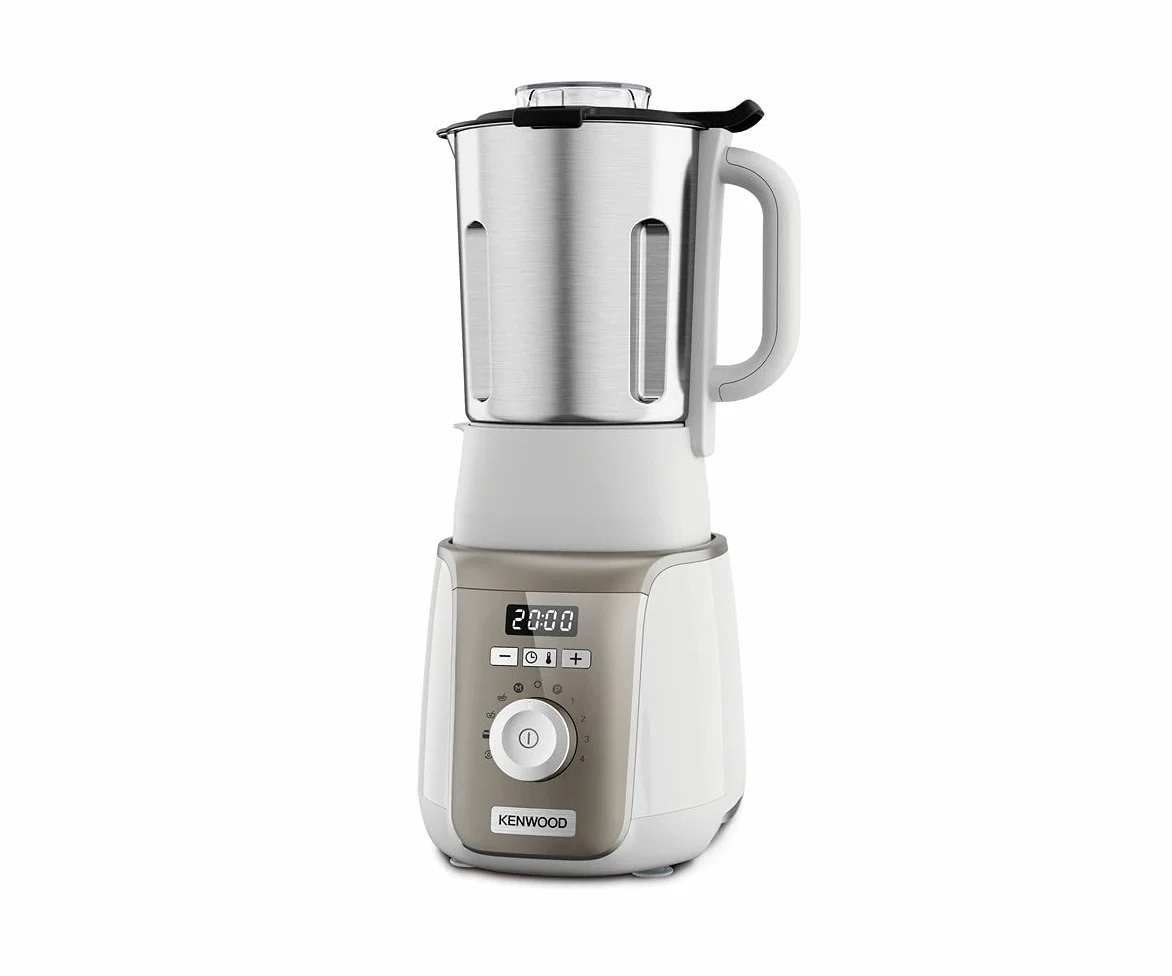 Kenwood Soup Easy CBL30.000CP Robot mélangeur pour soupes et smoothies avec 3 lames, capacité 1,6 l, puissance 1000 W, blanc