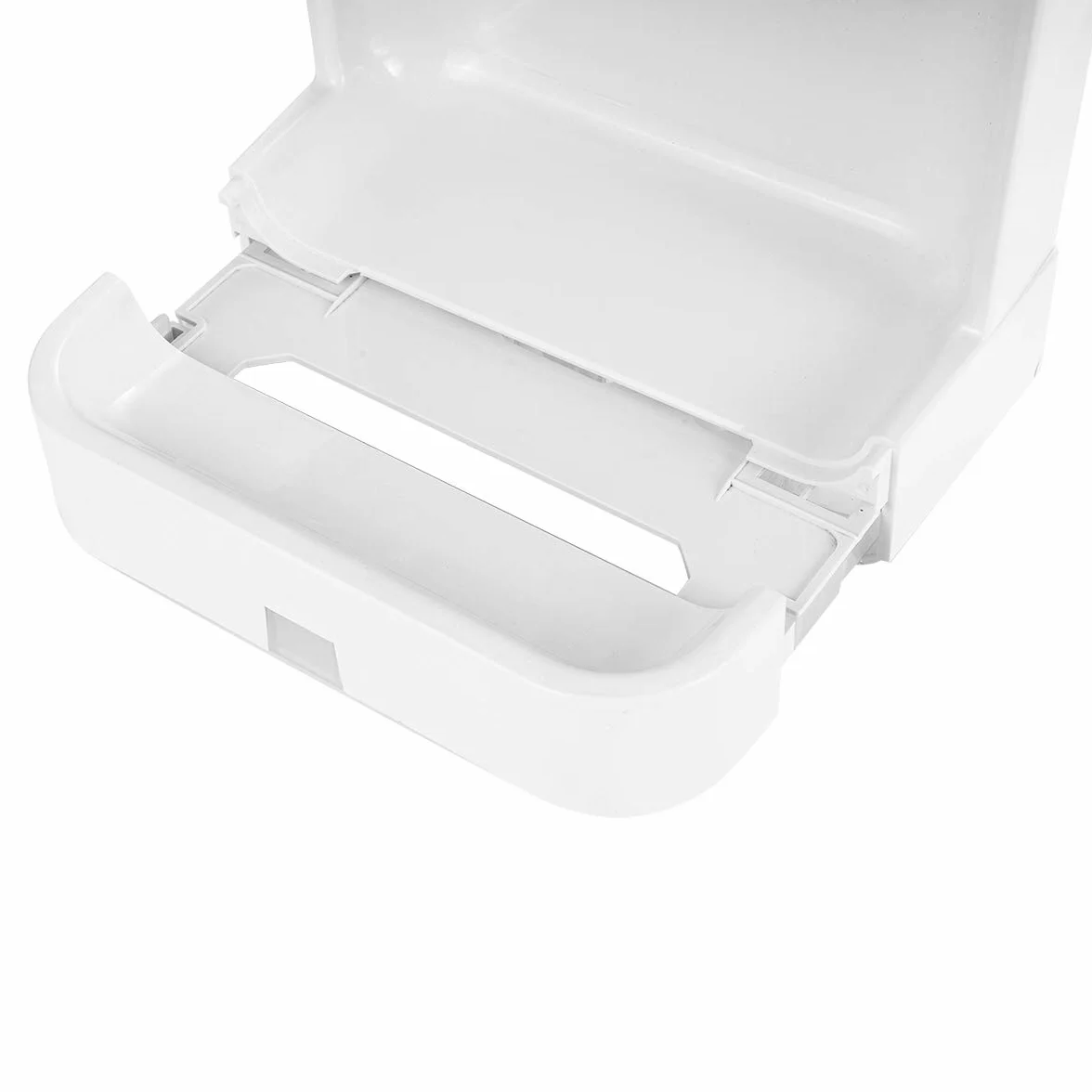 Automatique Sèche-Mains Électrique Haute Vitesse avec bac Anti-Goutte, Commercial et Ménage, Blanc